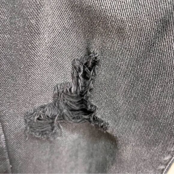 One Teaspoon Grey Black High Waist Freebird Skinny Jeans Size 31 - Picture 8 of 16